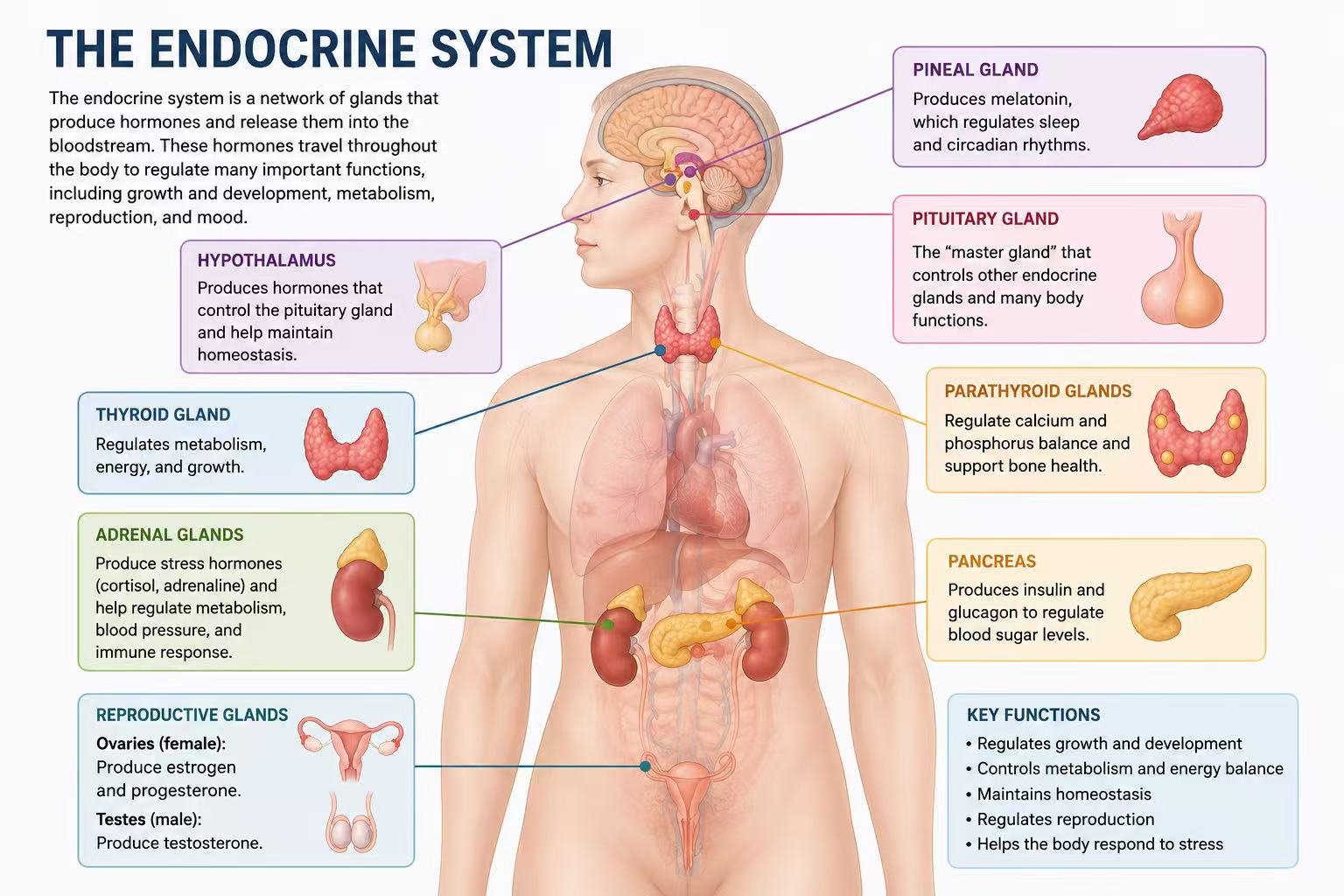 Engineer note image for Endocrine System